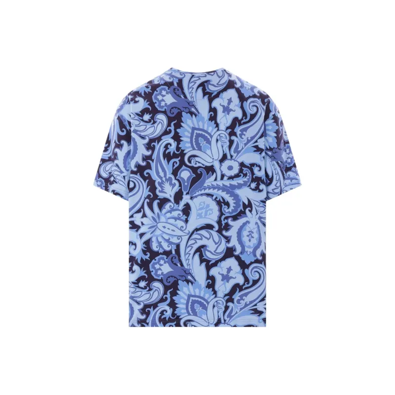 ETRO Paisley print T shirt-1