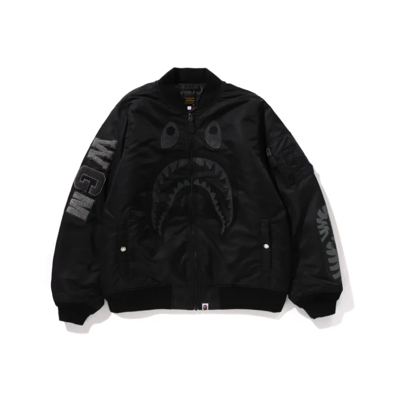 A BATHING APE Shark MA 1 Jacket FW24-3