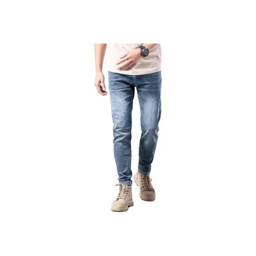PIERRE CARDIN Jeans Men's Light Blue