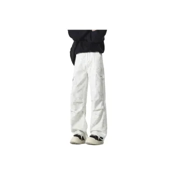 ROBINHOOD Cargo Pants Unisex Dirty White