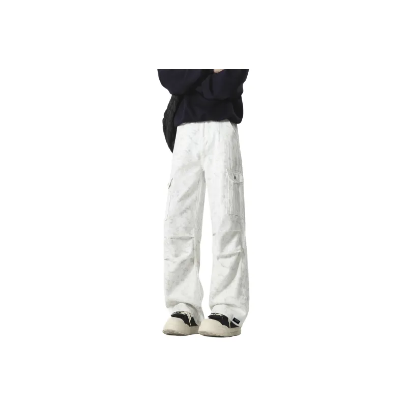 ROBINHOOD Cargo Pants Unisex Dirty White-0