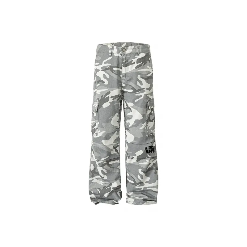 Qnxeey Cargo Pants Unisex-0