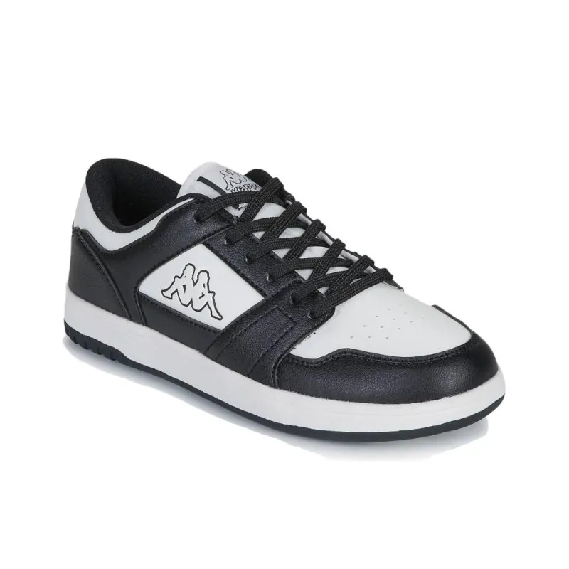 Kappa Anti Slip Wear Resistant Low Top Skateboard Shoes Women's Black-3