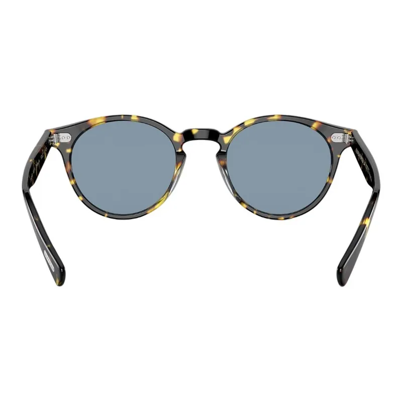 Oliver Peoples Acetate Round Sunglasses Unisex Tortoiseshell-4