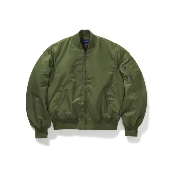 714STREET Puffer Jacket Unisex Army Green
