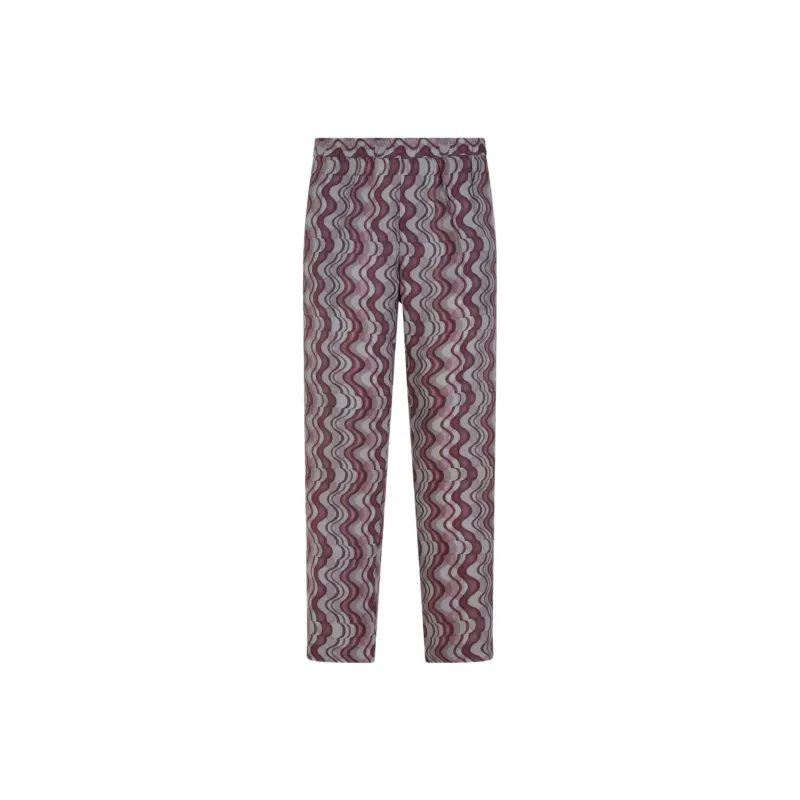 DRIES VAN NOTEN Pattern Printed Trousers-0