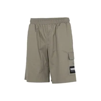 PUMA Casual Shorts Men Vetiver Gray
