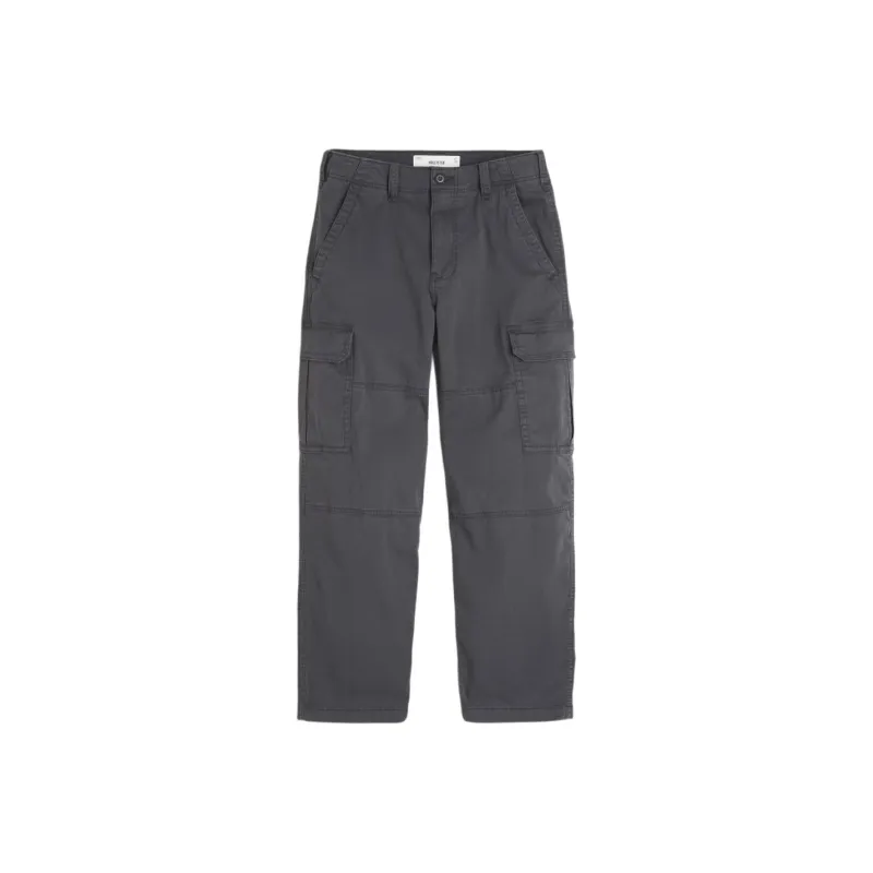 Hollister Cargo Pants Men's Dark Gray-0