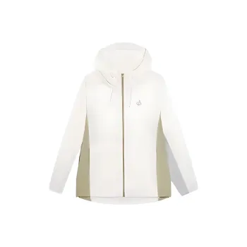 XTEP Trench Coat Unisex Bright Moon White