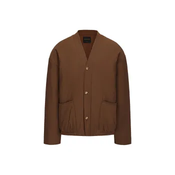 GALLIANO LANDOR Puffer Jacket Men's Caramel Brown