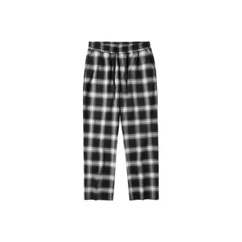 HLA JEANS Casual Pants Men's Black Plaid