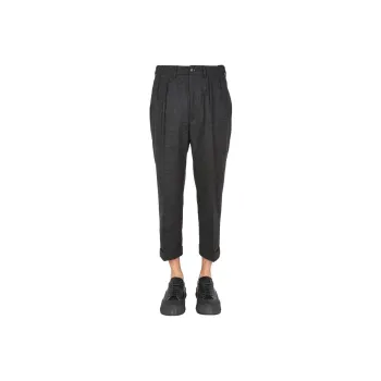 BARBOUR Mid Waisted Straight Leg Trousers