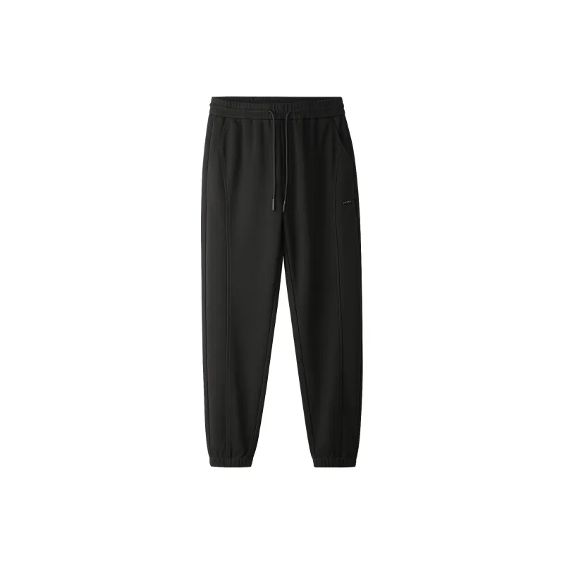 HLA Casual Pants Men Black 76-0