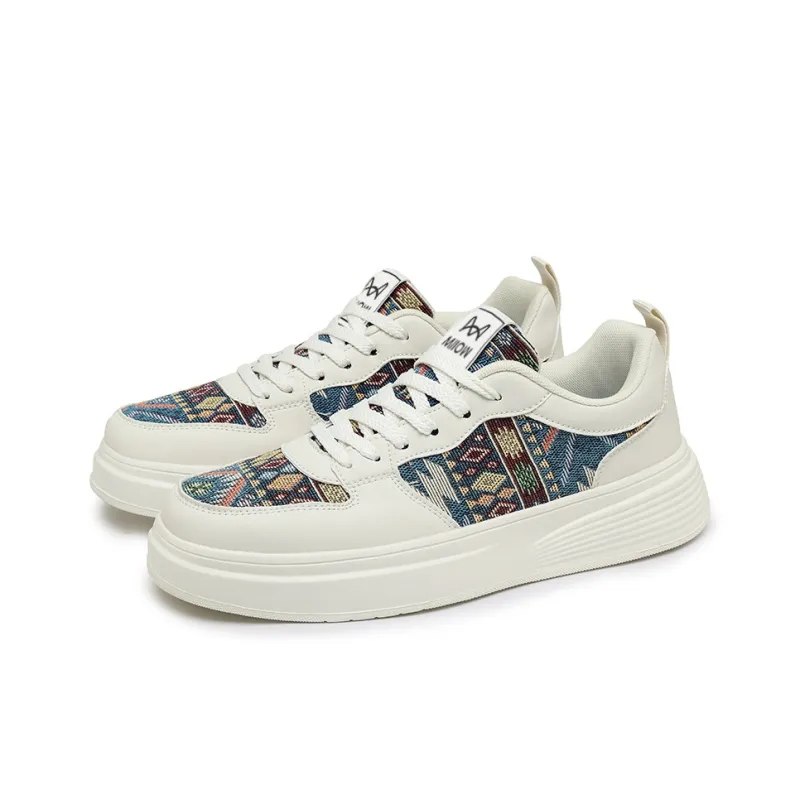 MIIOW Anti Slip Wear Resistant Low Top Skateboard Shoes Men's Box-5