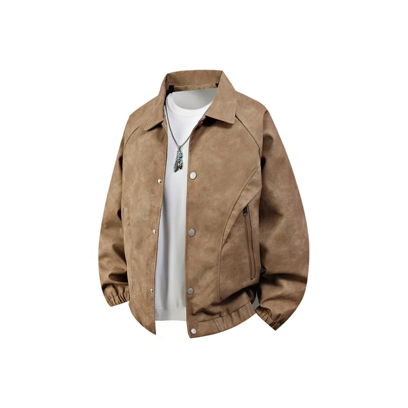 APUNCHLINEWORKSHOP Leather Jacket Unisex-10
