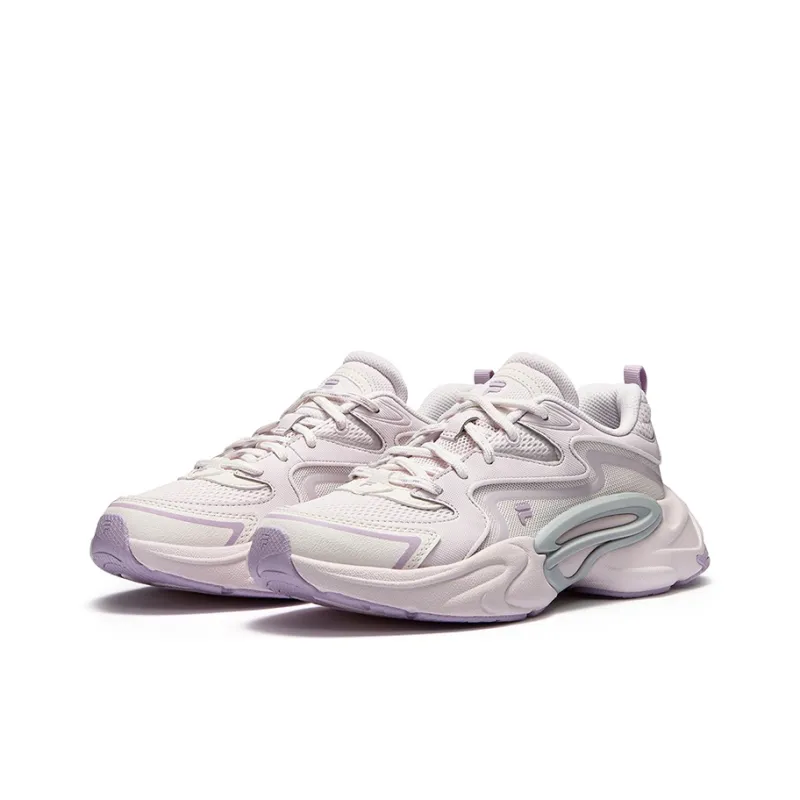 FILA FUSION Low Top Running Shoes Women's Light Pink-1