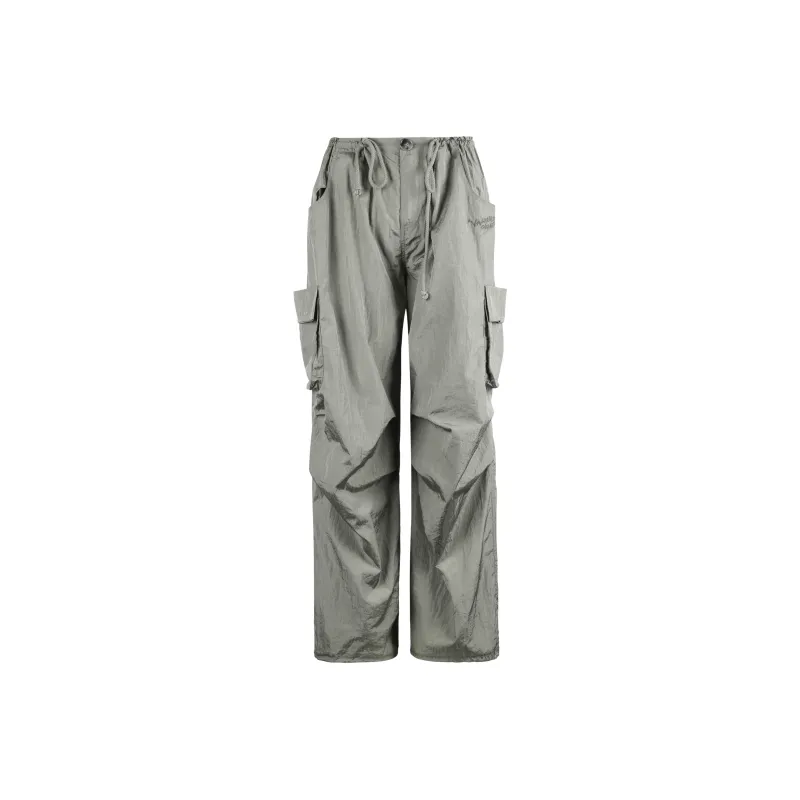 Valeria Obbaco Cargo Pants Unisex Gray-0