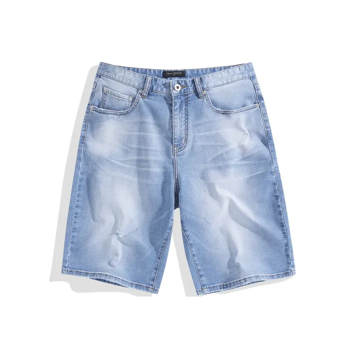 PEACEBIRD MEN Denim Shorts Men's-4