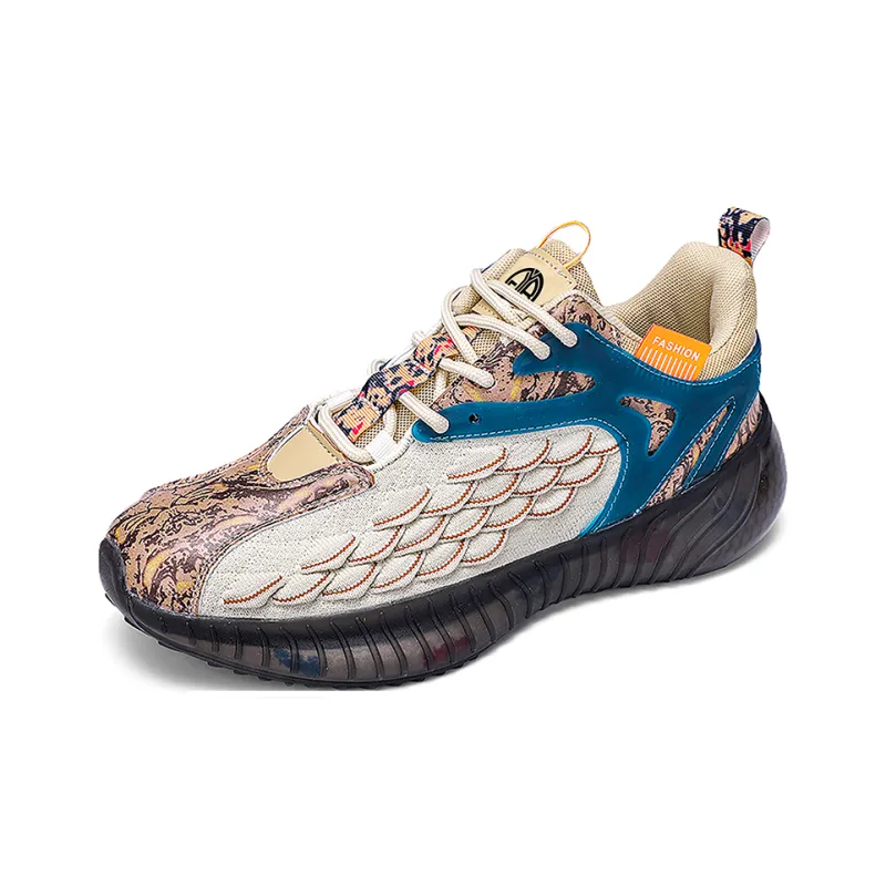 Yi Jiabao Cushioning Slip Resistant Low Top Casual Shoes Men's-6