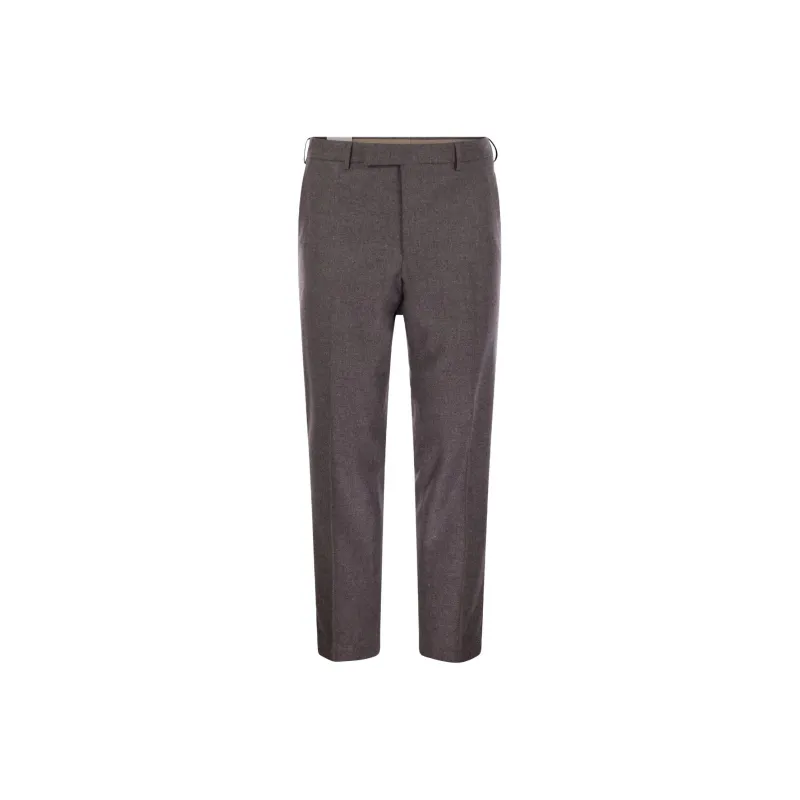 PT Pantaloni Torino FW24 Casual Pants Men's Brown-0