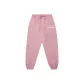 Pink Letter Fleece-Lined Sweatpants Basic