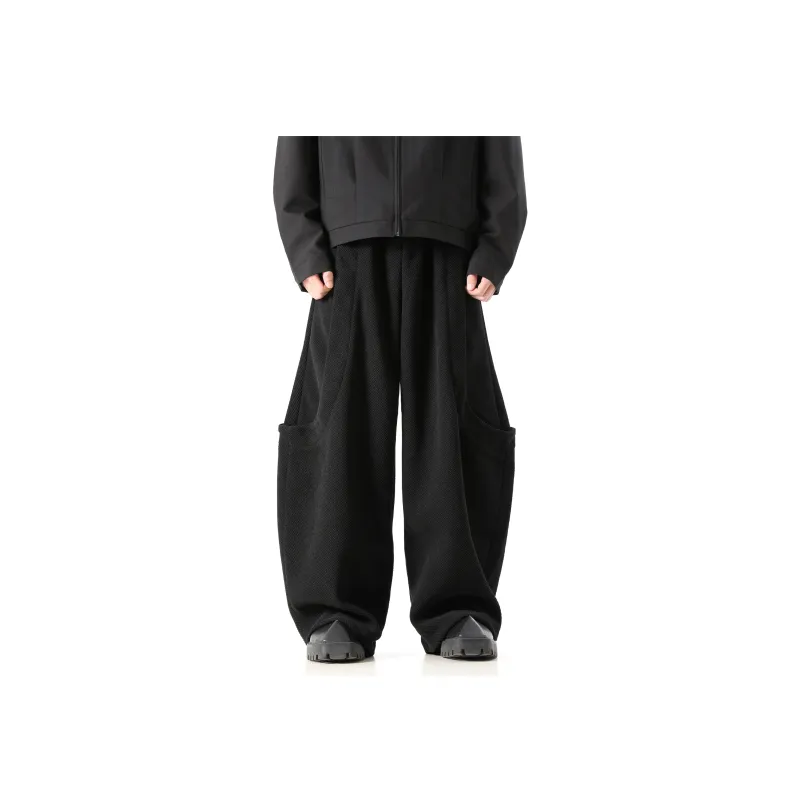 CUWU Casual Pants Unisex Black-0