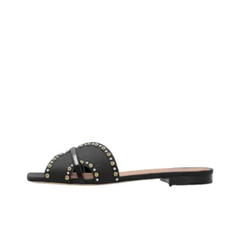 Malone Souliers Slide Slippers Women's Black