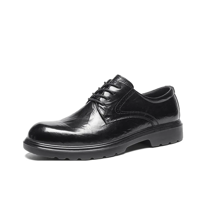 OPP Support Height Increase Low Top Casual Shoes Men's Black-1