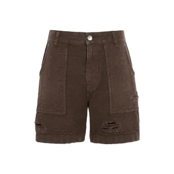 COACH Denim Shorts Men Brown