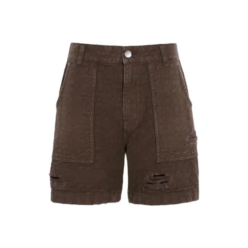 COACH Denim Shorts Men Brown