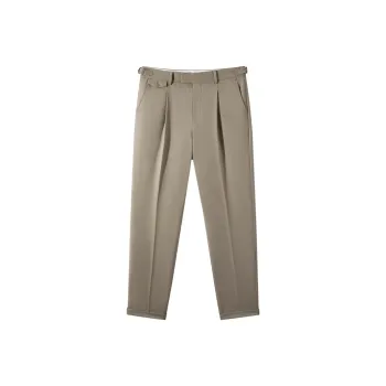 GXG Suit Trousers Men Khaki