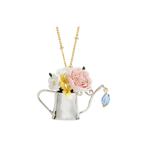 LES NEREIDES Gold Plated Necklaces Women's Gold/Silver