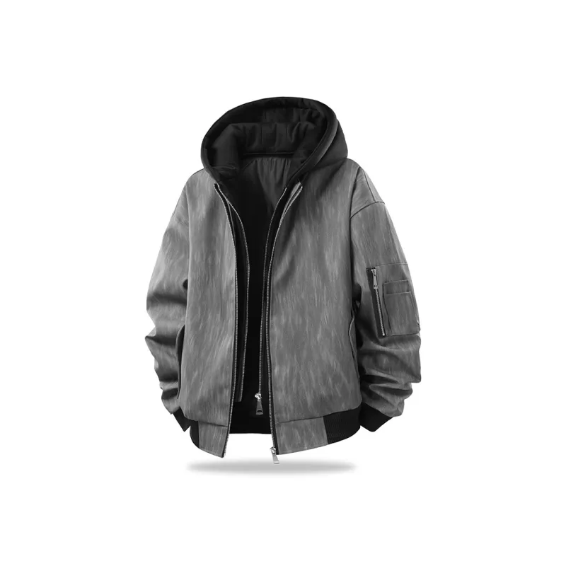 FASTFISH Leather Jackets Unisex-8