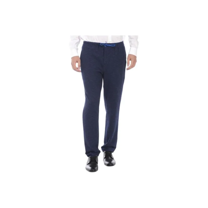 DANIELE ALESSANDRINI Casual Pants Men's Blue-0