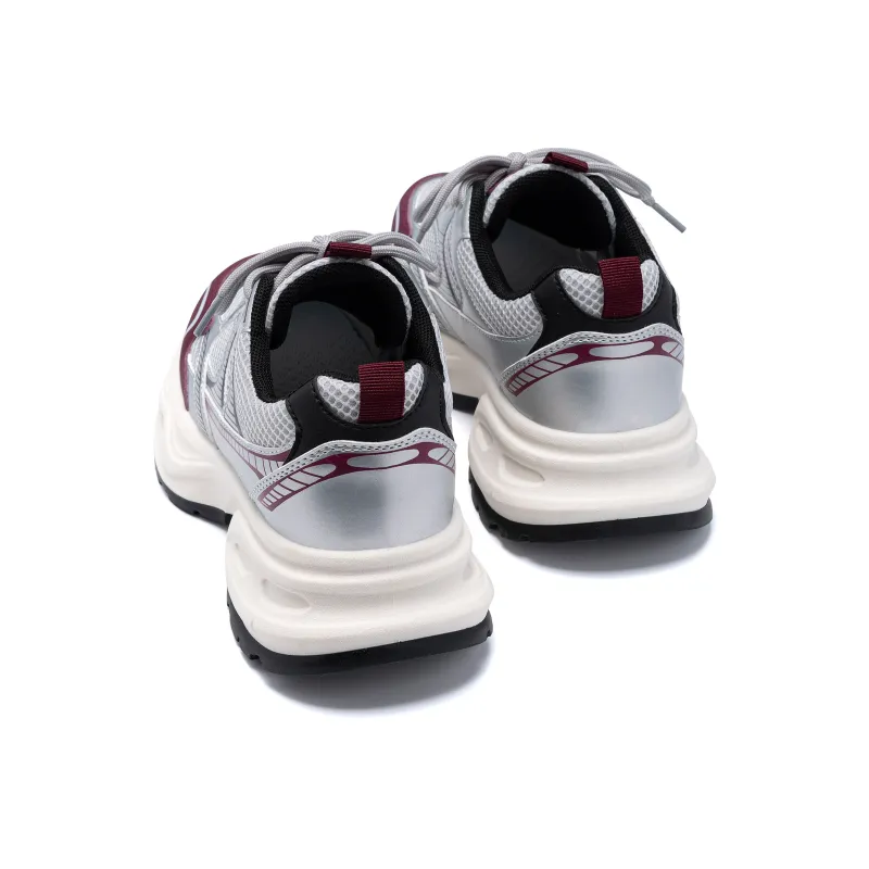 HUANQIU Height Increasing, Lightweight, Breathable, Slip Resistant Low Top Casual Running Shoes Women's Beige-18