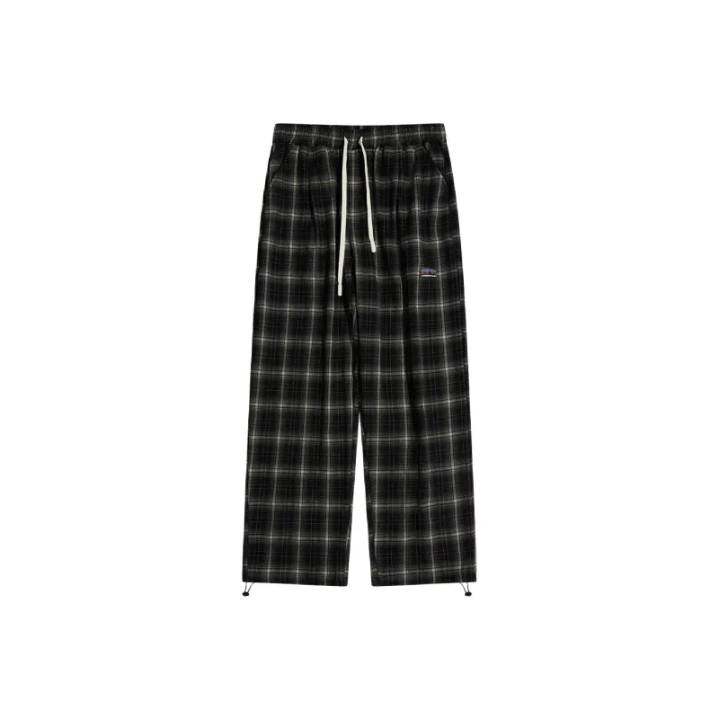 CoosRetro Casual Pants Unisex Black-0