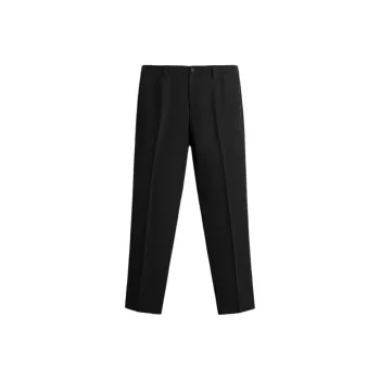 ZARA Suit Trousers Men Black