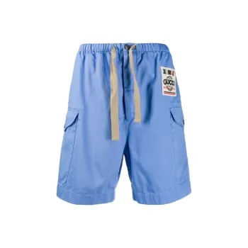 GUCCI FW21 Cargo Shorts Men's Blue
