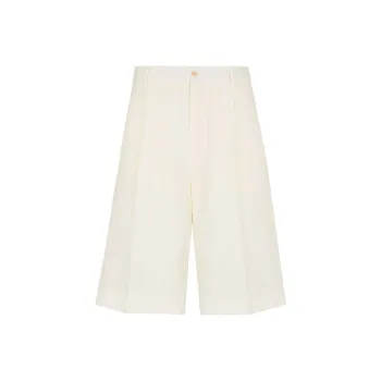 FENDI Casual Shorts Men Milk White