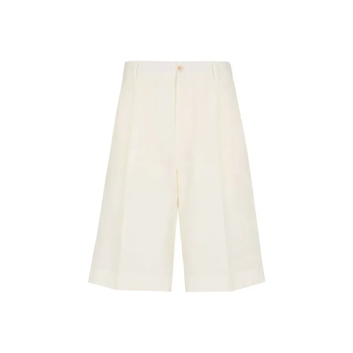 FENDI Casual Shorts Men Milk White-0