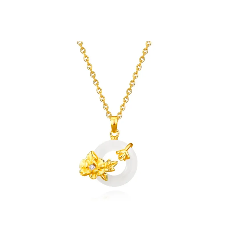 Phoenix Temple Jewelry Chalcedony Necklaces Women's-0