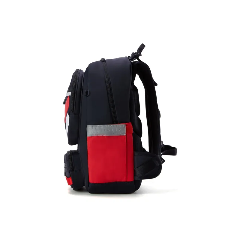 FILA Nylon Backpack Medium Size Unisex Fire Red-2