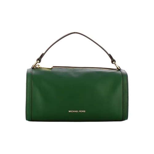 MICHAEL KORS Leather Shoulder Bag, Crossbody Bag, Handbag Small Size Women's Green