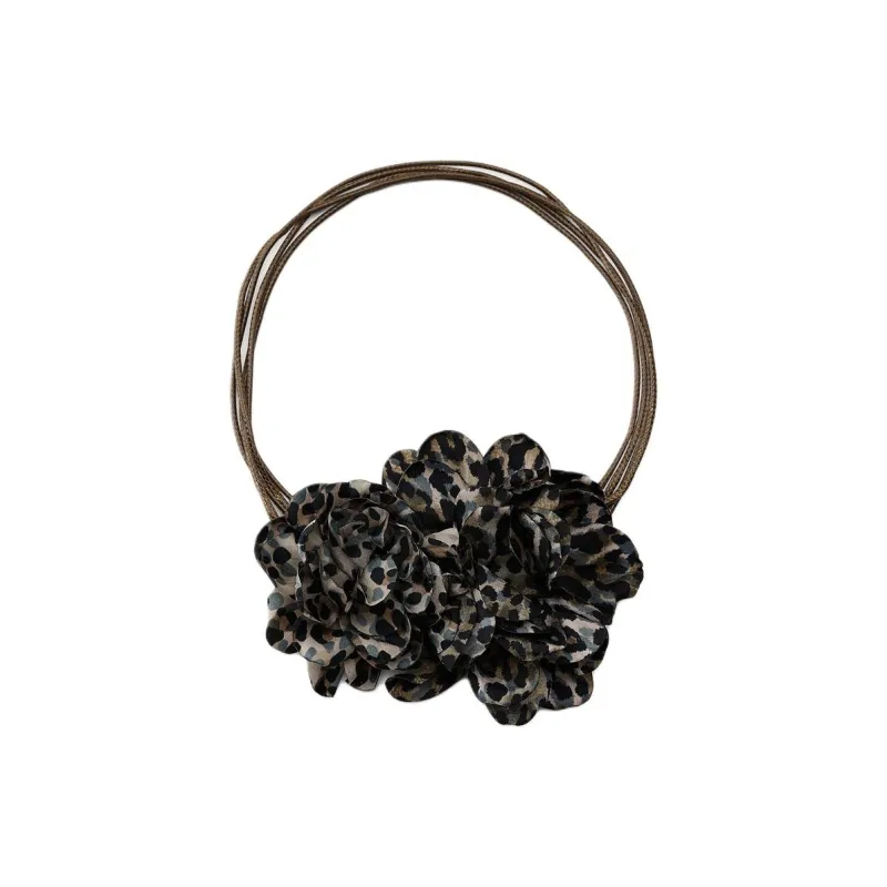 ZARA Polyester Necklaces Women's Leopard Print-0