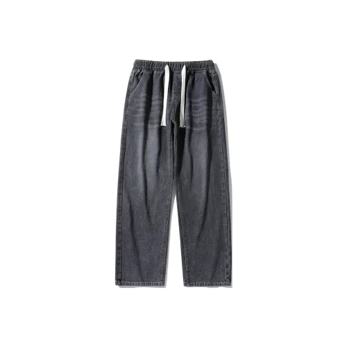 T&D JOJO Jeans Unisex Black Gray Color
