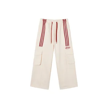 Mmlg Casual Pants Unisex Beige Apricot
