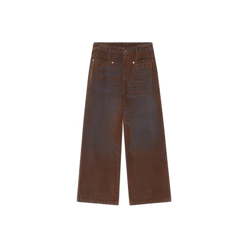 FORNINES Jeans Unisex Brown