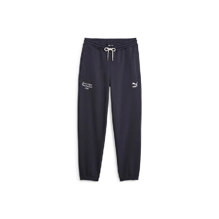 PUMA Casual Pants Men Marine Blue-0