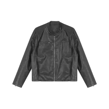 A Chock Jackets Coats Unisex Black