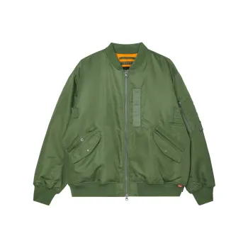 Vans TOKYO DESIGN COLLECTIVEMTE MA 1 FW24 Jacket Unisex Bronze Green